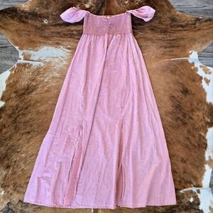 Easel Ruffle Capped Sleeve Dress